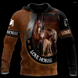 Herren Hoodies Drop Herbst Schönes Pferd 3D-gedrucktes Herren-Sweatshirt Unisex Streetwear Reißverschluss Pullover Freizeitjacke-72