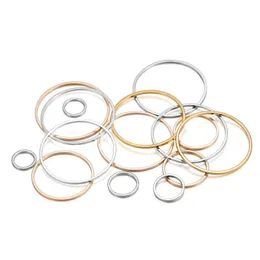 Anéis de salto anéis divididos 20-50pcs diâmetro de 8-40 mm anéis de latão redondo de bronze conectar brincos pingentes de breol circular jóias pendentes acdhcl8