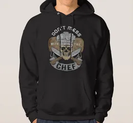 Men's Hoodies Don'T Mess With The Chef Mens Funny Cooking Hoodie BBQ Fathers Day Baking Top