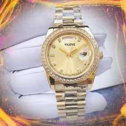 Классическая модель Diamonds Ring Women Watch 36 мм роскошные 316L из нержавеющей стали.