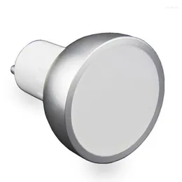 WiFi Smart LED Lampadina rotonda che cambia dimmerabile multicolore GU10 Controllo vocale Nessun hub richiesto Accessori per l'illuminazione