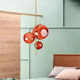 H￤nglampor Industrial Light Fixture Glass For Kitchen Chandelier Lighting Living Room Decoration Lampes Suspenders Hanglampen