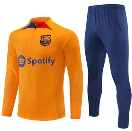 Mens Tracksuits 23 24 Tracksuit Barca Football Men and Kids Set Adult Boys Lewandowski Pedri Training Suit 2024 Barcelona Training Suit Tracksuits Outfit DTia