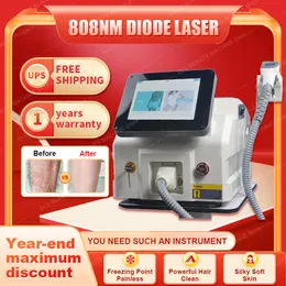 Freezing Point Laser Hair 4K 2000W Triple Wave Platinum Titanium/808nm Diode Hair Removal Machine Painless Permanent