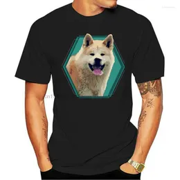 T-shirts pour hommes T-shirts pour hommes Marque Hommes Chemise Akita Inu Dog Tee