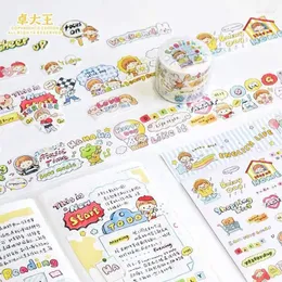 Gift Wrap Little English Words Washi Tape Masking Adhesive DIY Scrapbooking Stickers