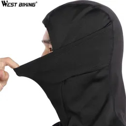 Máscara de ciclismo de boné Western Winter Wool Ciclismo de vento quente MTB Bike Full Face Cover Men e Women Thermal L221014