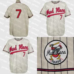 NUOVO College Wears Toledo Mud Hens 1965 Home Jersey Shirt Personalizzata Uomo Donna Gioventù Maglie da baseball Qualsiasi nome e numero Doppio punto