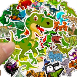 50PCS Dinosaur Stickers Cute Waterproof Cartoon Sticker for Kids for Stationery Luggage Teaching Rewards TZ-AZ065