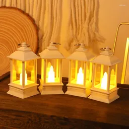 Lampade da tavolo Hanging Ramadan Light Night Lights LED Lanterne per feste Ornamenti Bar Puntelli Decorazioni natalizie per esterni 2 colori