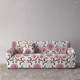 Chair Covers Luxury Elastic Printing Sofa Cover Multicolor Living Room Home Decoration 1/2/3/4 Seat Stretch Polyester