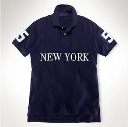 23SSCity Men's Stand Up Shirt Fashion Casual Fashion Fit Sleeve Borderyer T-shirt S-5xl Vestido de verão para o comércio exterior