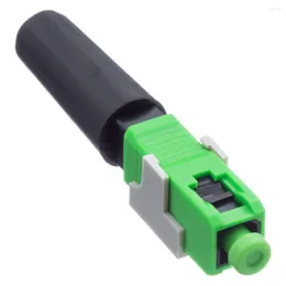 Fiber Optic Equipment FTTH SC APC Optical Cable Quick Connector Fast Cold Connection Adapter 0.3dB For Telecommunication