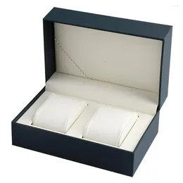 İzle kutular kutu kutusu hediye depolama bilezik çift konteyner watcheswristwatch organizatör çift taşıyan mücevher yuvası seyahat ekranı