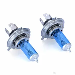 Галогеновый автомобиль Lights 10pcs H4 55W Halogen Car Light BB High Low Beam 12V 60/55W P43T 9003 Super Xenon White 6000K Lamp Lamp