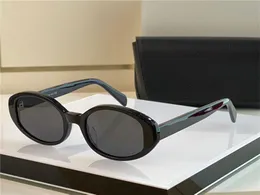 새로운 패션 디자인 선글라스 4S212 작은 타원형 프레임 유행 모양 클래식하고 다양한 스타일의 야외 uv400 보호 안경