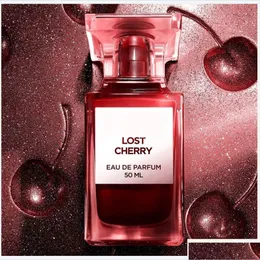 Dezodorant antyperspiracyjny Summer Lost Cherry Per Unisex 50/100 Ml butelka z rozpylaczem Drop Delivery 2022 zdrowie uroda dezodorant zapachowy Dh2Br
