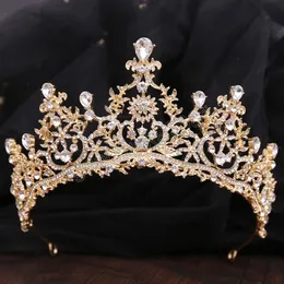 Kristall Braut Kronen Tiaras Für Frauen Hochzeit Luxus Prinzessin Kopfschmuck Party Haar Schmuck Zubehör