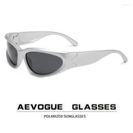 Solglasögon AEVogue Sports Glasses Cycling Retro Wraparound för män Polariserade AE1273261U