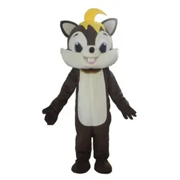 Mascot kostymer Spanien Squirrel Costume Outfits Adult Size Cartoon f￶r Carnival Festival Commercial Dress Mascot