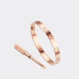 Herren Bangle Love Armband Carti Armbänder Designer für Frauen Gold Bracele Luxusschmuck Titanium Stahl Gold-plattiert nie verblassen nicht allergisch