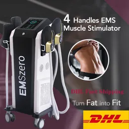 Emslim Body Slimming Machine EMS EMT Slim Muscle Stimulator Machines H￶gintensitet Fokuserad elektromagnetisk Neo RF Beauty System