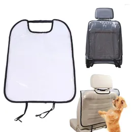 Dog Car Seat Covers Protection Pad Anti-kick Transparent Anti-dirty Pet Protective