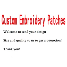 Notions Custom Your Own Design Patches Various Style Personalized Iron on Patch for Clothes Logo Brand Badges