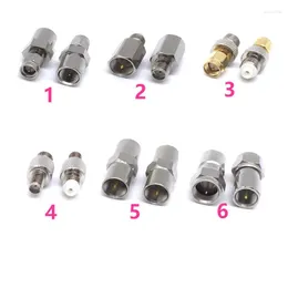 Acessórios de iluminação JX Connector 2PCS RF Adaptador SMA para FME Jack Plug Cabo coaxial reto