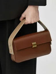 Vintage Designer Totes Women Quality Bag Crossbody Flap Handbag Leather Clutches for Most Expensive Camera Black Lavie Bags