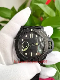 Wysokiej jakości Watch Nowa wersja V7 Męskie zegarki na rękę 47 mm Black Dial 00984 ETA Ruch Automatic 316L Męs