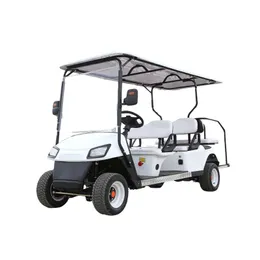 Golf Double row seat row Electric cart hunting sightseeing tour four wheel sturdy color optional custom modification
