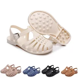 Sandal Anakanak Sepatu Putri Lembut Anak Lakilaki Perempuan Romawi Pantai Jeli Permen Luar Ruangan Mode IAS 220611