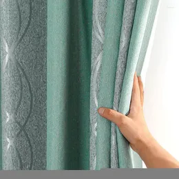 Vorhang Popangel, moderne Verdunkelungsvorhänge für Fenster, DIY-Design-Stil, 2 Farben, Wohnzimmer, Küche, Schlafzimmer