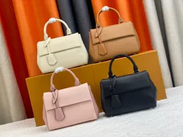 Tz Ladies Cluny BB Mini Handväska 4 Färger Crossbody Bag med avtagbar tvåtonbrett Shoul Der -band Kvinnor Designer axelväskor med harts M58925 M58928 M58931