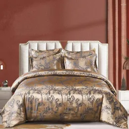 Defina a cama Jane girando de luxo floral conjunto de linho de cama de linho de linho de linho rei rei singter singter rainha para adultos