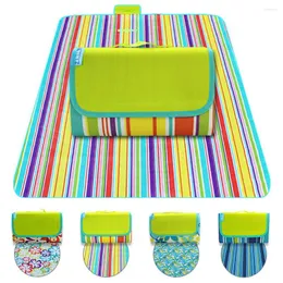 Carpets 150x180cm Waterproof Folding Picnic Mat Carpet Outdoor Camping Beach Moisture-proof Blanket Portable Travel BeachPad