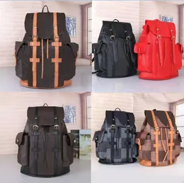 Nuovo zaino unisex di grandi dimensioni Borsa da viaggio casual Borsa da viaggio Coppia di cinturini in pelle regolabili e borse da scuola per ragazzi e ragazze in hardware delicato