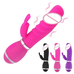 Beauty Items Olo Realistische Dildo Vibrators Clitoris Stimulator Aangedreven Door Accu 12 Snelheden Rabbit Vibrator Speeltjes Voor Vrouwen G Spot Massage