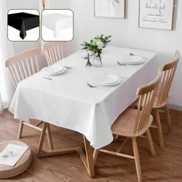 طاولة قطعة قماش effelkleden البلاستيك tafel dekken herbruikbare waterdicht vlek release voor keuken party bruiloften