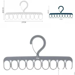 Крюки рельсы простота вешалка MTI функциональная одежда Девять отверстия