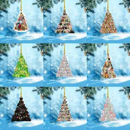 2022 Ornamentos de ￡rvore de Natal Presentes de Natal Decora￧￵es de carros de f￩rias RRE15140