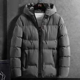 Jackets masculinos de inverno homens revestem coreano casual grosso quente parkas masculina roupas masculinas jaqueta de algodão com algodão m-5xl choquetas hombre zm g221013