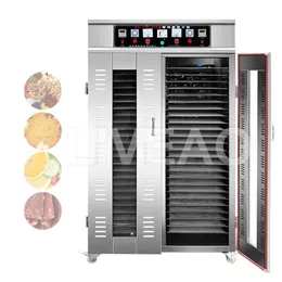 Liveao Commercial Kitchen 40 Trays Drying Machine Industrial Fruit Vegetable Torka Mushroom Herbs Tea Dehydrator