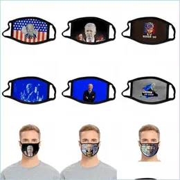 Mascaras de dise￱ador El candidato presidencial Joe Biden Anti Dust Face Masks Fashion Mascarilla reutilizable Custom Breathable Mascherine Washab DHBO3