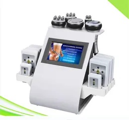 Máquina de emagrecimento a vácuo Laser Radiofrequência RF 40K Cavi Lipo Ultrassônico Cavitação de lipoaspiros para Spa Salão Modelamento da pele Skining Dispositivo esbelto