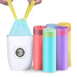 Manufacturers wholesale plastic drawstring bag for domestic garbage 50pcs/roll