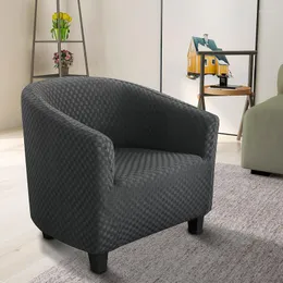 كرسي يغطي Jacquard Europeanced Cloving Single Sofa Sofa Cover Semicircle Uc-mircle على شكل حرف U CASE CASE