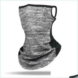 Designer masker dammt￤t sol Proof Fashion Collar Neck Gaiter Outdoor Sport Leisure M￤n Kvinnor m￶ter masker tv￤ttbara f￤llbara drop deli dhxmx