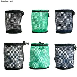 Nowy 1PC Golf Mesh Bag Nylon Storage Solid Net Torby Praktyczne akcesoria Super duża pojemność może pomieścić 12 25 50 szt.